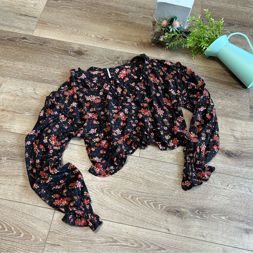 Free People Secret Garden Top - Picture 2 of 8